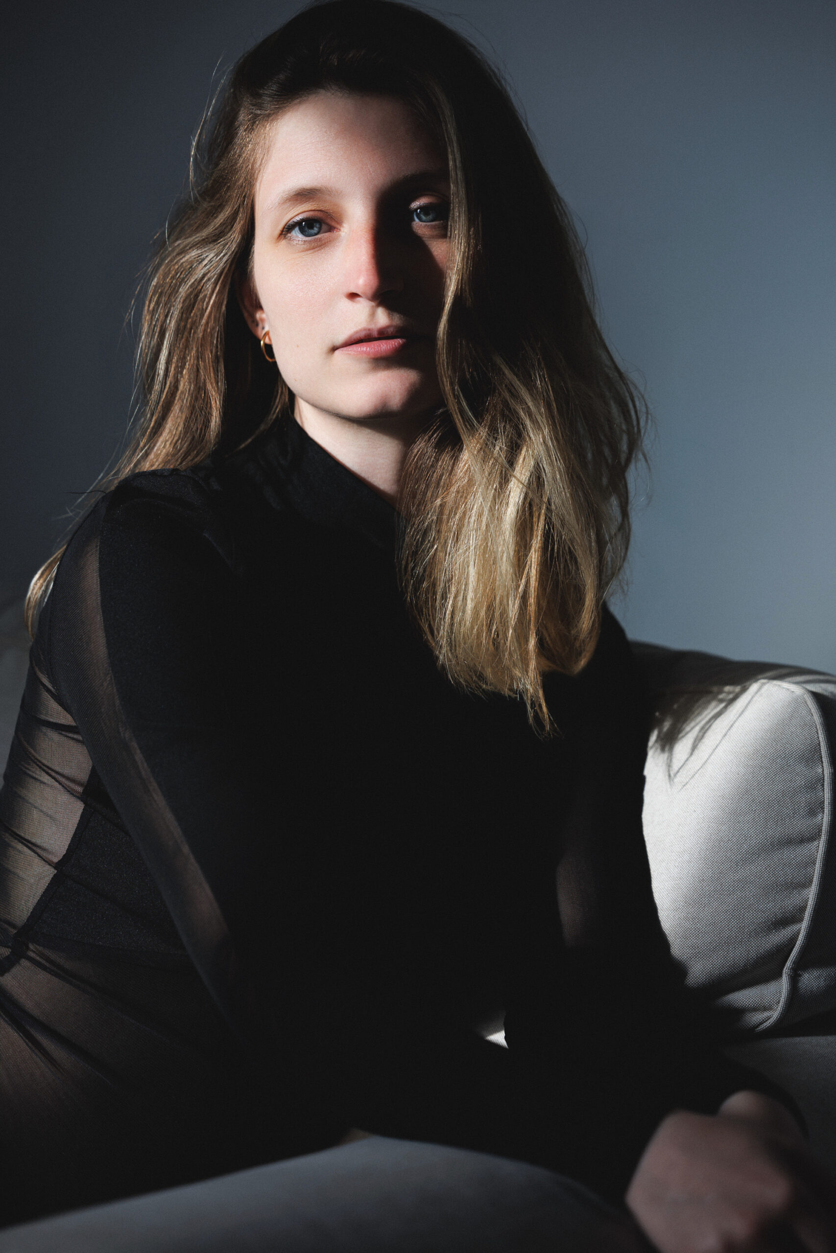 Celine in Shadow and Light