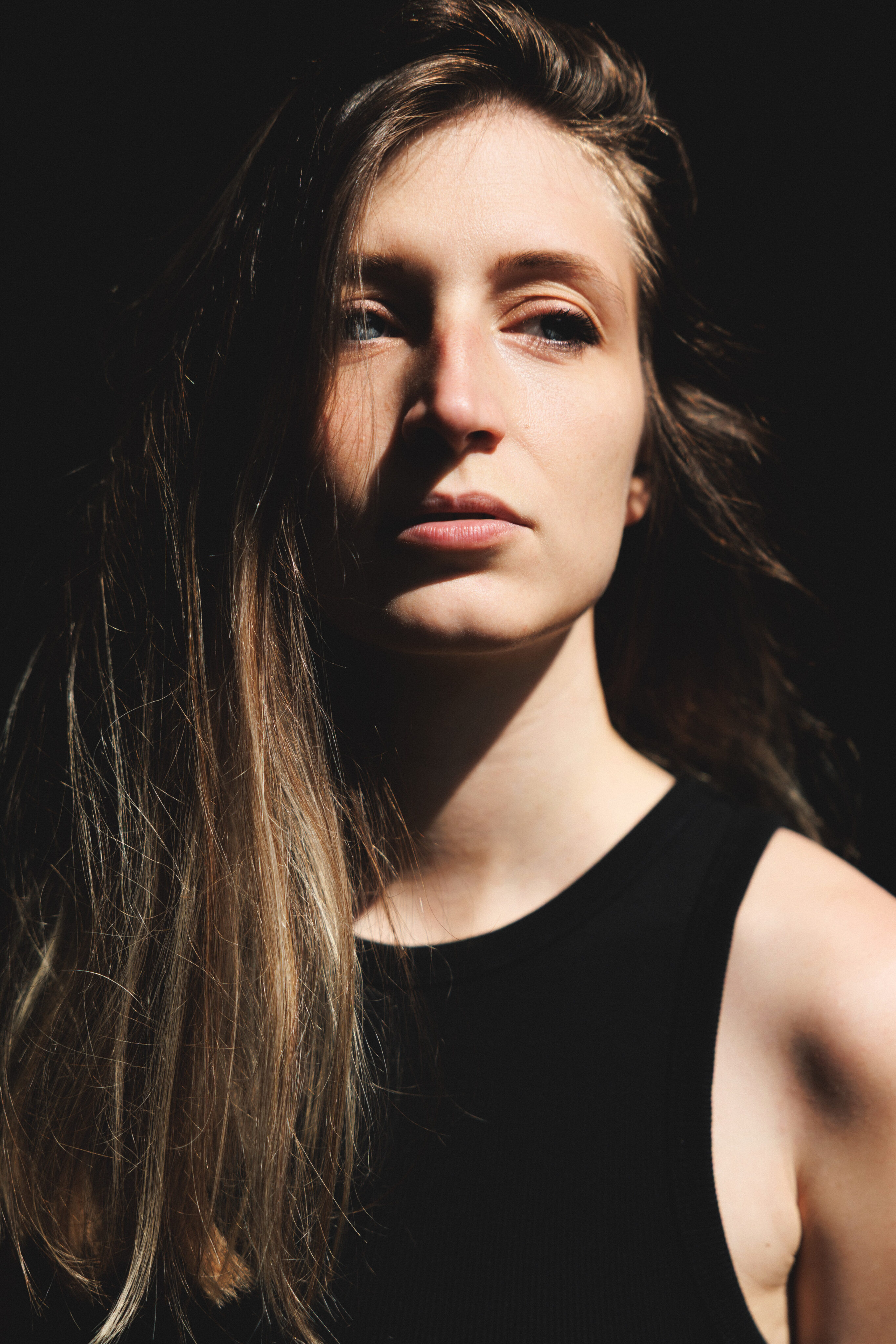 Dramatic Chiaroscuro Portrait